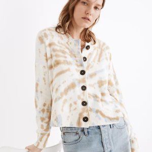 Madewell Tie Dye Broadway Cardigan